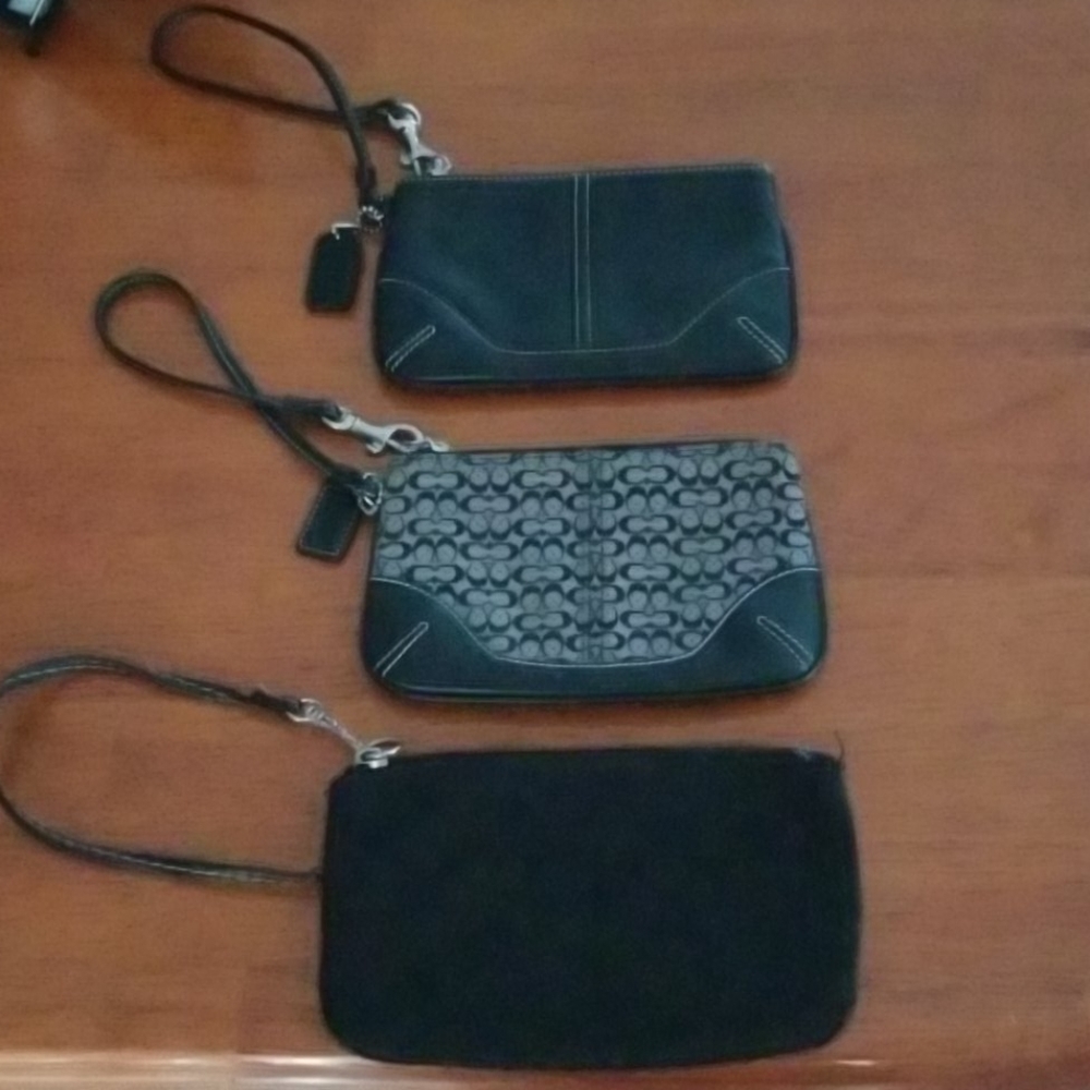 Coach wristlets